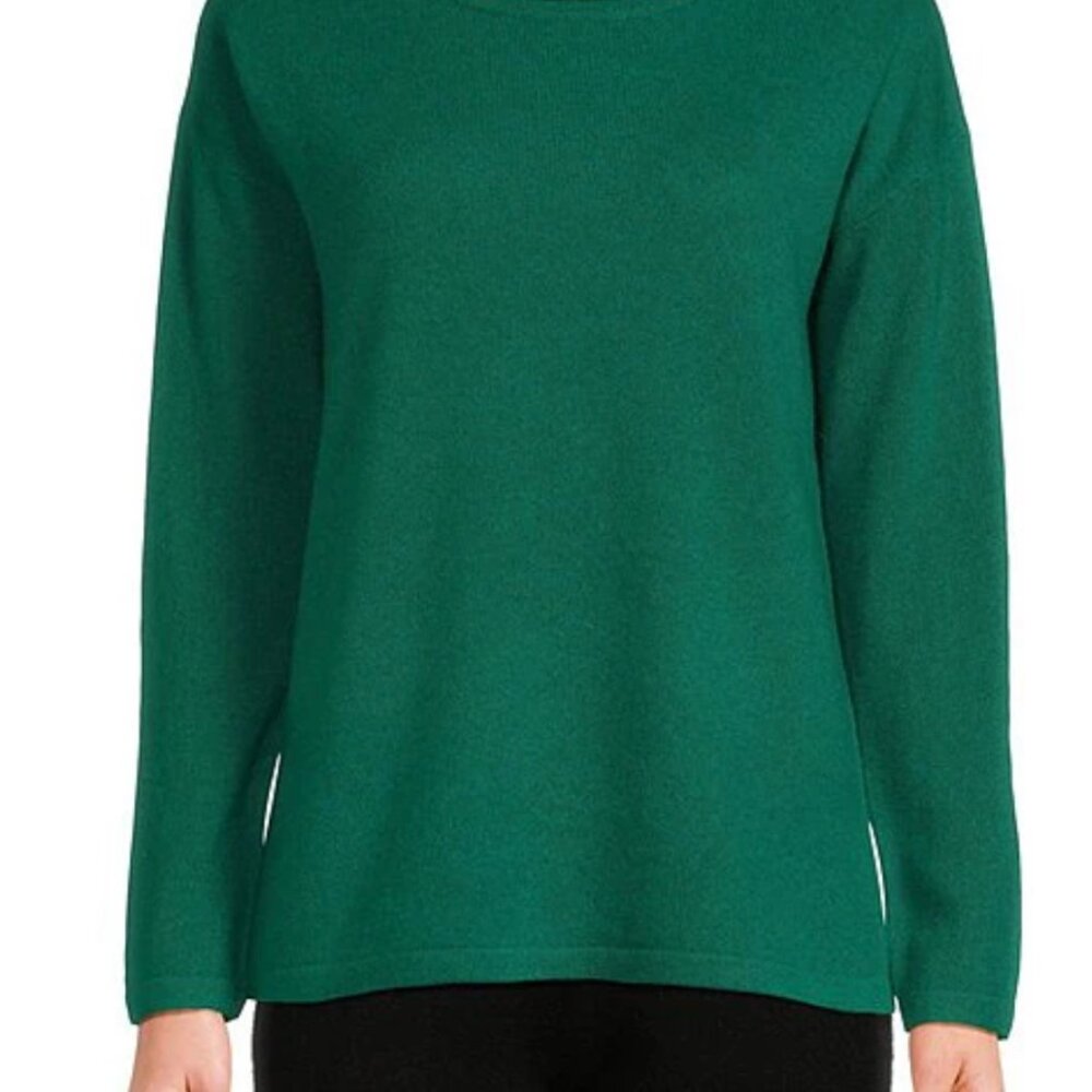 VAN WINKLE & CO. Oversized Cashmere Long Sleeve Crew Neck